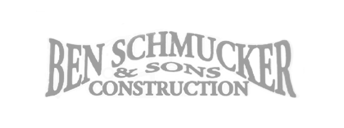 Ben Schmucker & Sons Construction Logo